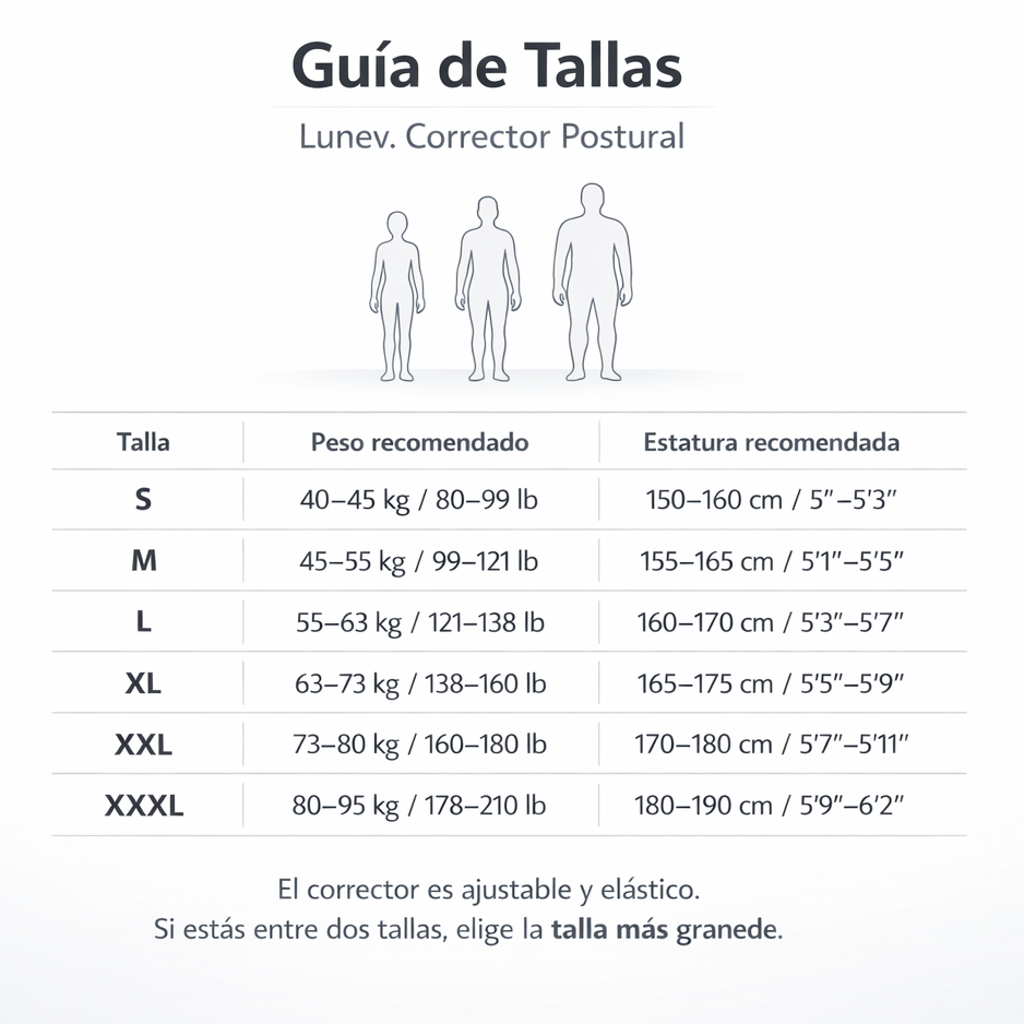 Lunev. Corrector Postural