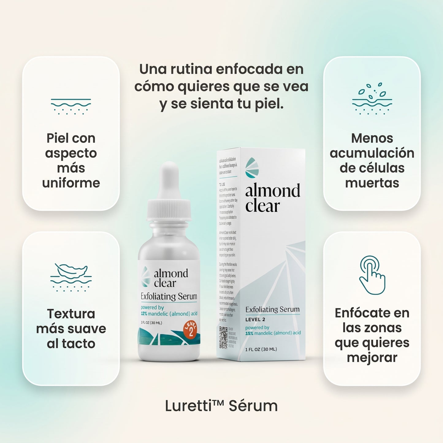 Luretti™ Sérum de ácido mandélico nivel 2