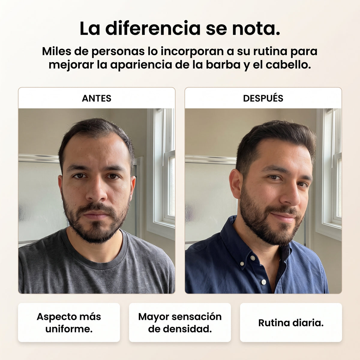 Spectral Men's | Sérum para la densidad capilar con Nanoxidil al 5%