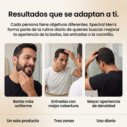 Spectral Men's | Sérum para la densidad capilar con Nanoxidil al 5%