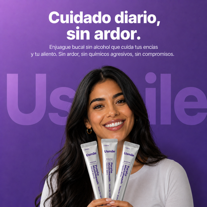 Usmile™️ Enjuague bucal morado